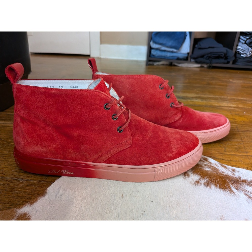 Del Toro Red Alto Chukka Men's Size 12